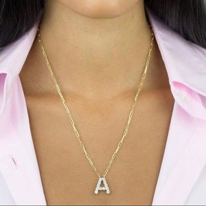 Adinas Jewels Initial A Necklace